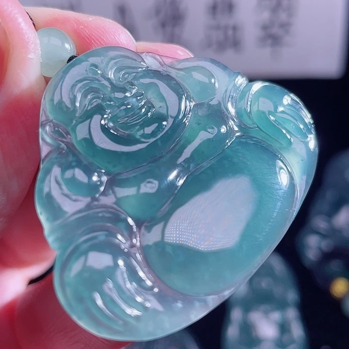 翡翠未镶嵌颈饰9999999999