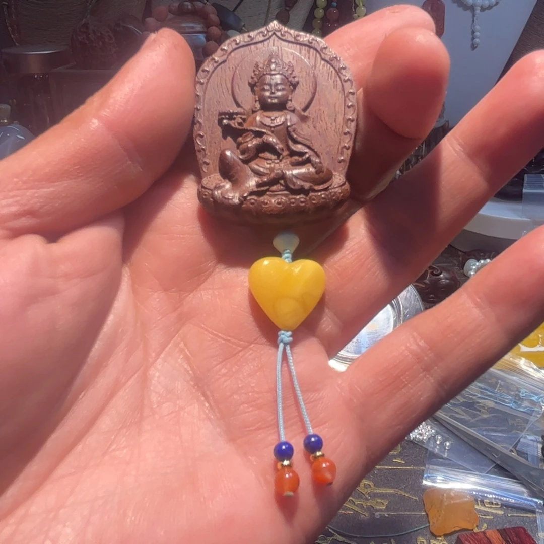 ****梦香榧木精工雕刻工艺品挂件