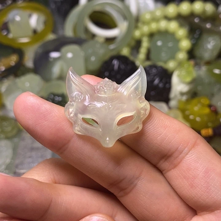 岫玉天然岫玉颈饰未镶嵌