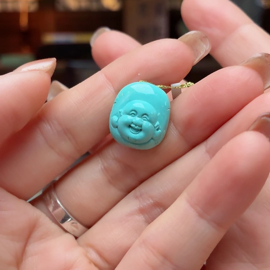 未镶嵌绿松石珠宝奇石