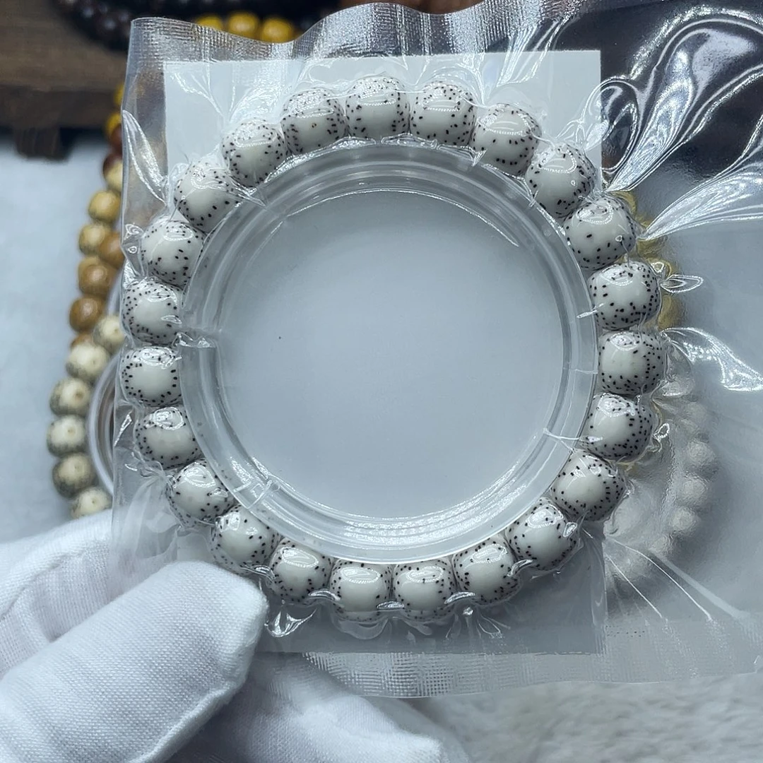 手串星月菩提原生态10✖️9侧留白针尖星