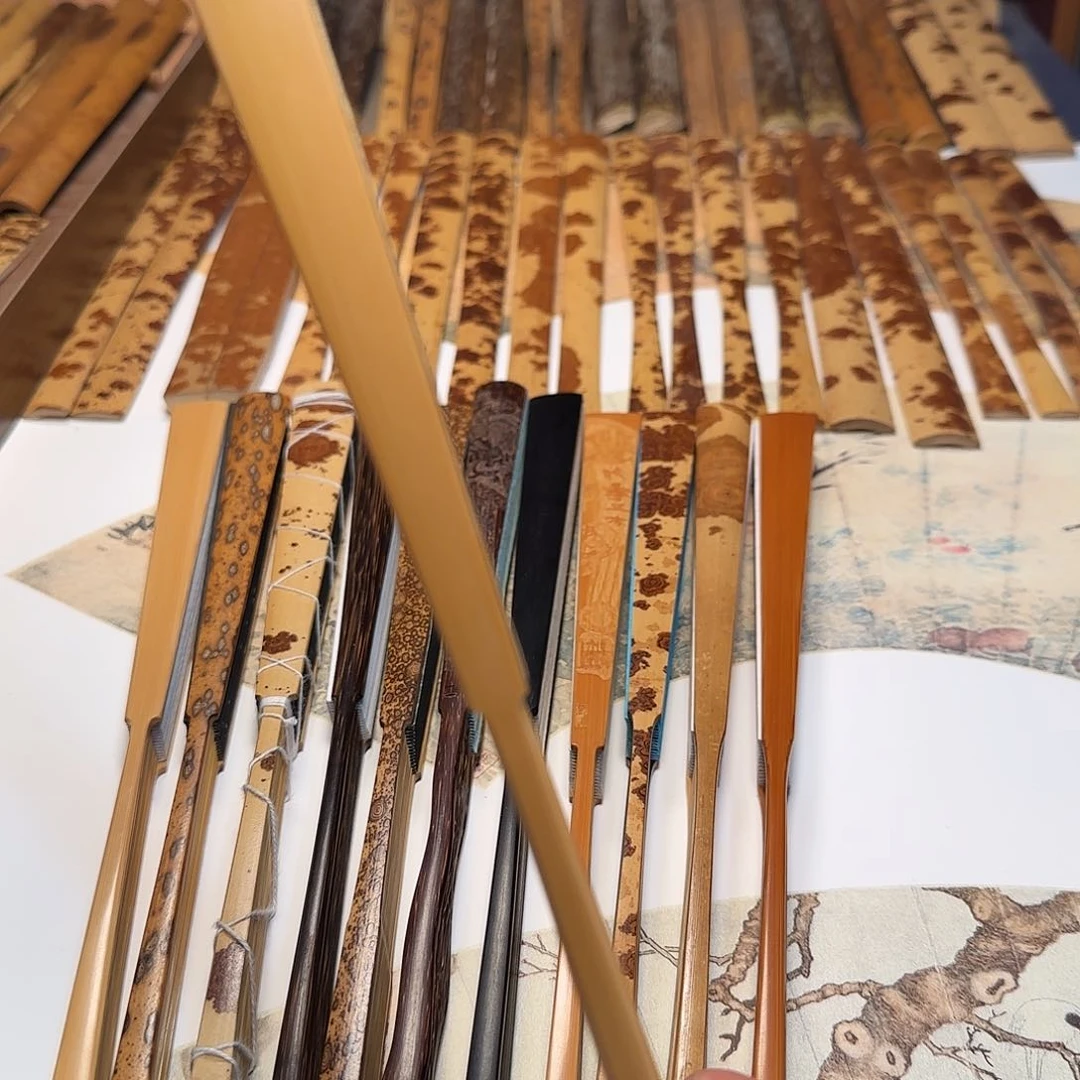 扇子文**马97寸阿星权方新玉竹