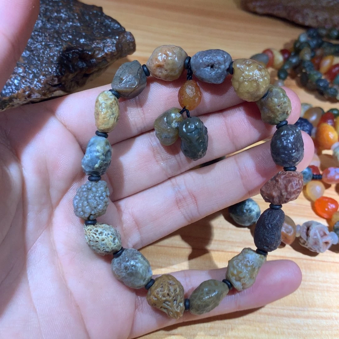 玛瑙/玉髓未镶嵌阿拉善戈壁玛瑙