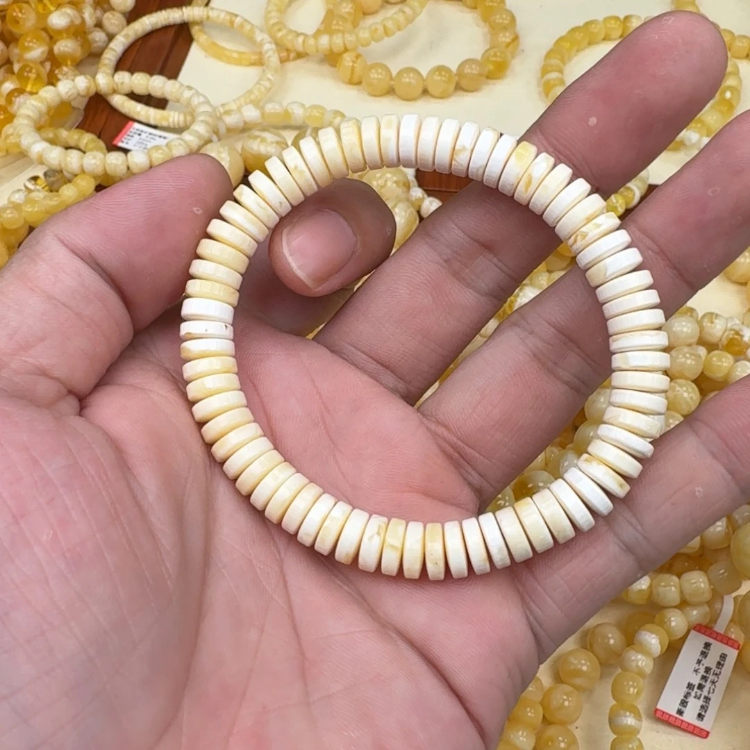 手链琥珀未镶嵌蜜蜡手串