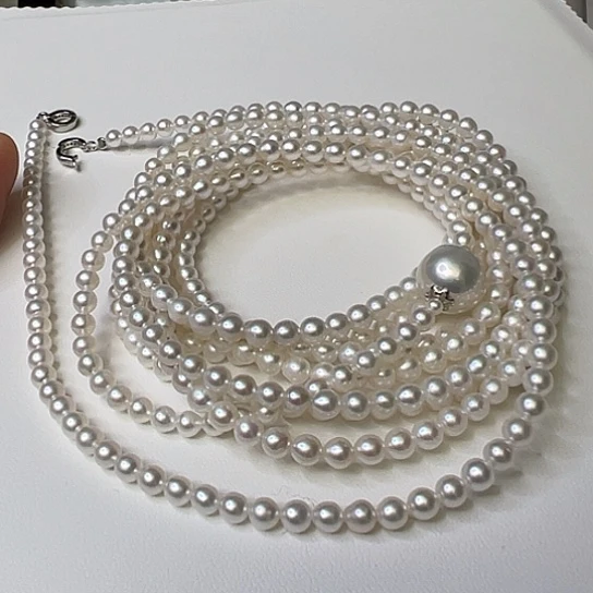 颈饰未镶嵌淡水珍珠