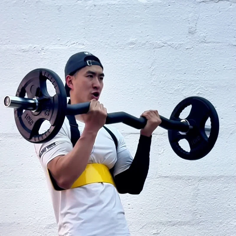 二头肌训练板曲臂器托架腹肌板手臂前臂训练器举托板杠铃弯举板