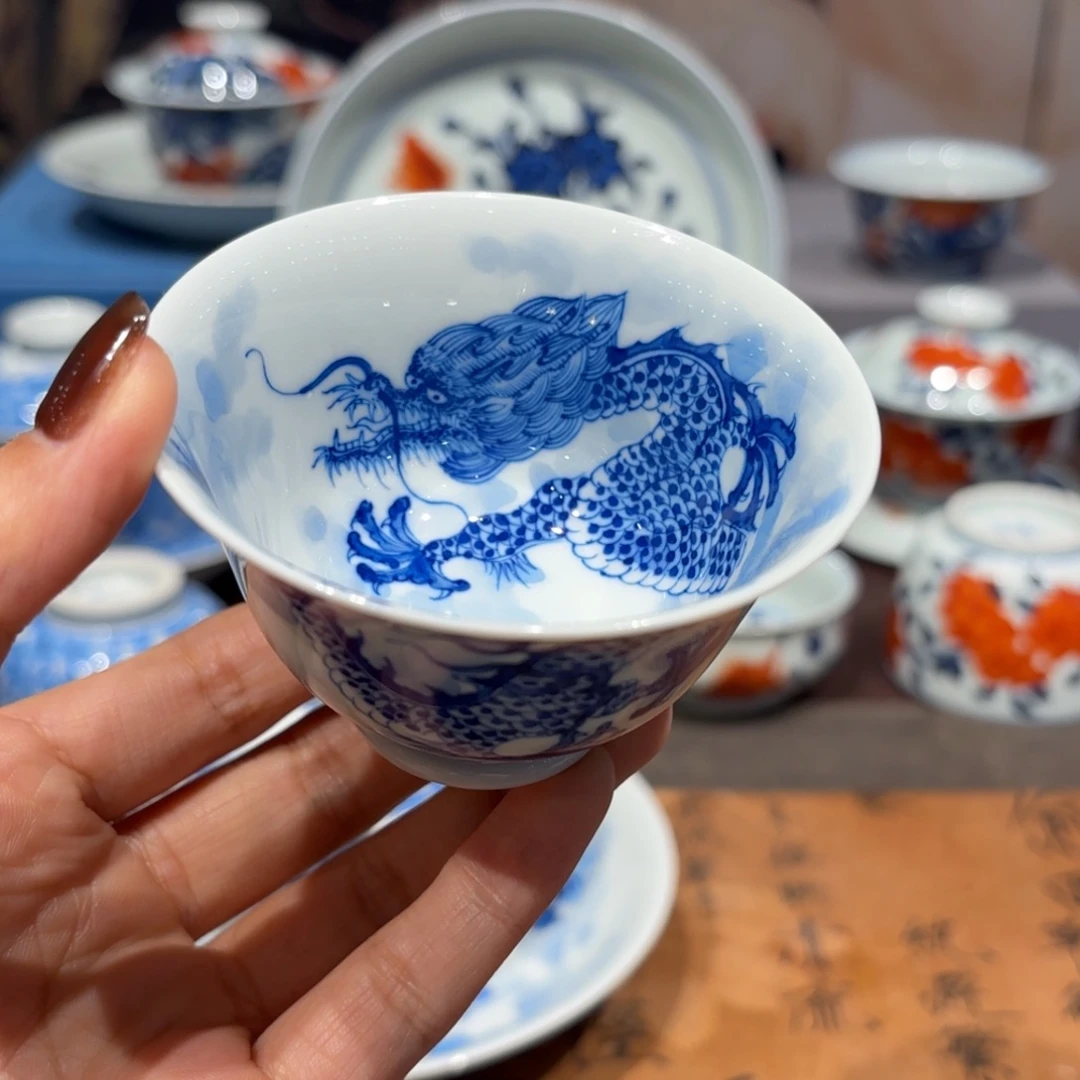 手工手绘陶瓷茶具