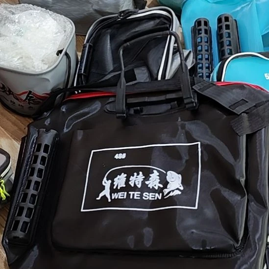 活鱼桶高桶48的带侧兜插鱼竿