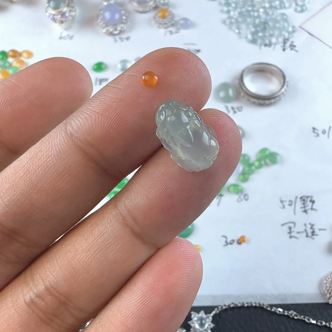 翡翠戒指未镶嵌缅甸天然翡翠