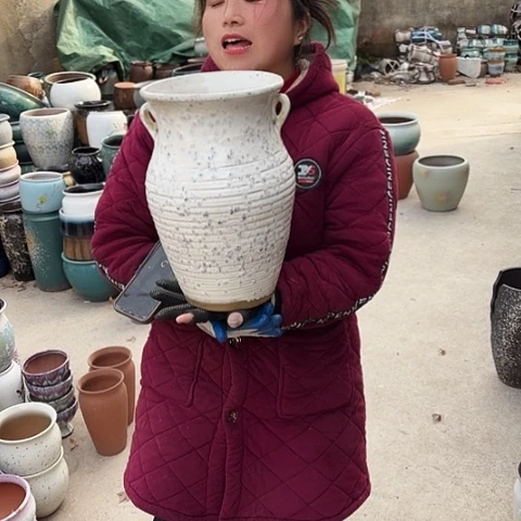 口20高32瑕疵盆子