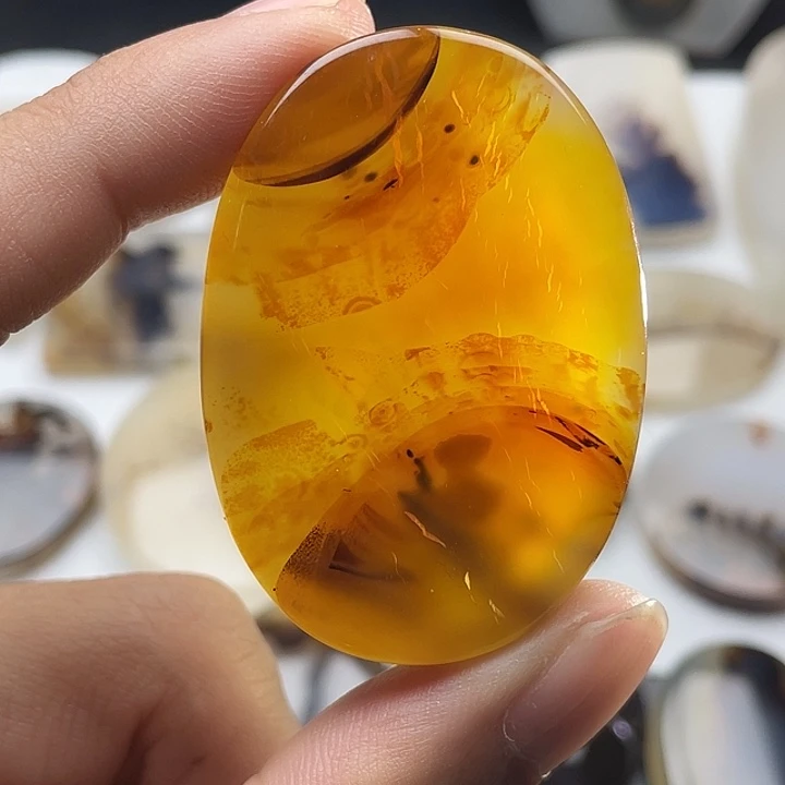 玛瑙/玉髓未镶嵌颈饰