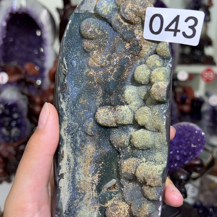 银S925镶嵌大型摆件（非配饰）紫晶