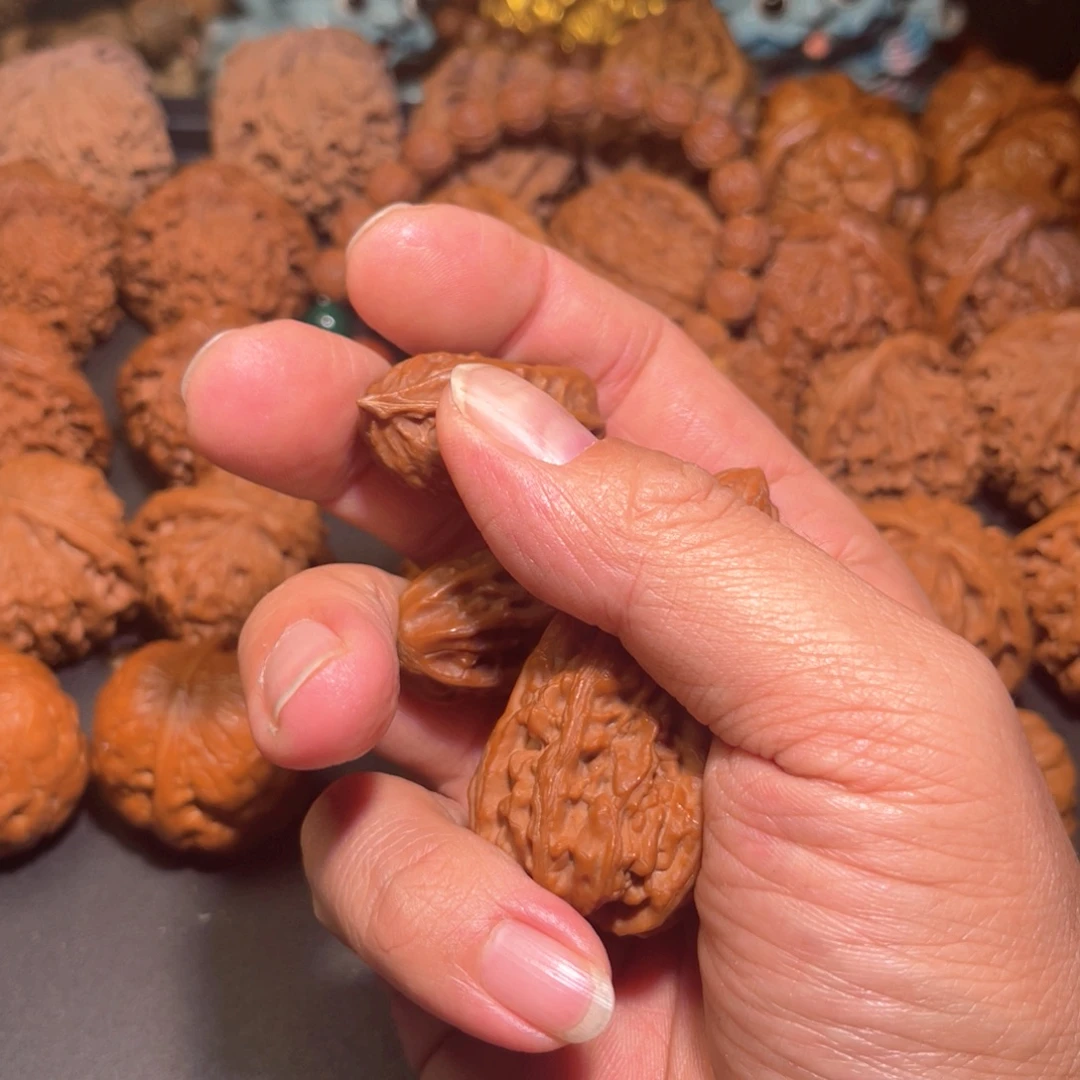 偏***晚文玩核桃吊坠全品无修