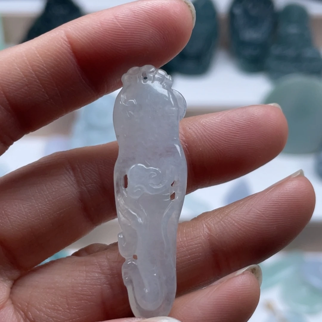 翡翠未镶嵌颈饰天然翡翠