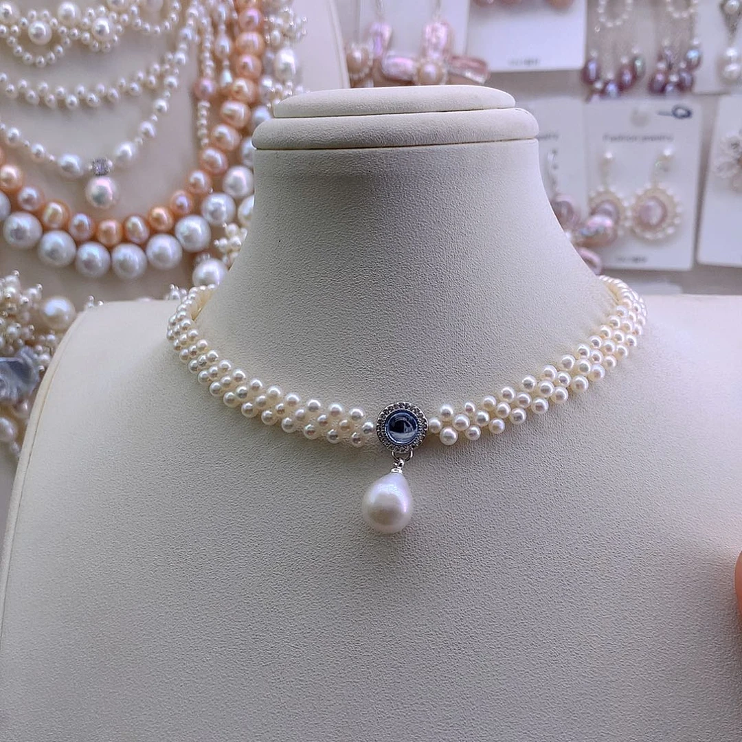 点***点吊坠淡水珍珠未镶嵌