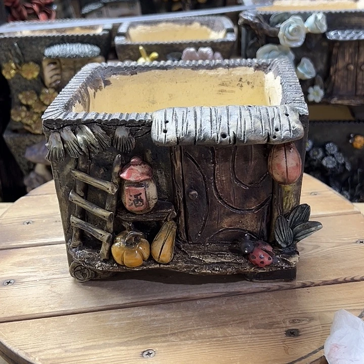 青藤多肉花盆百搭