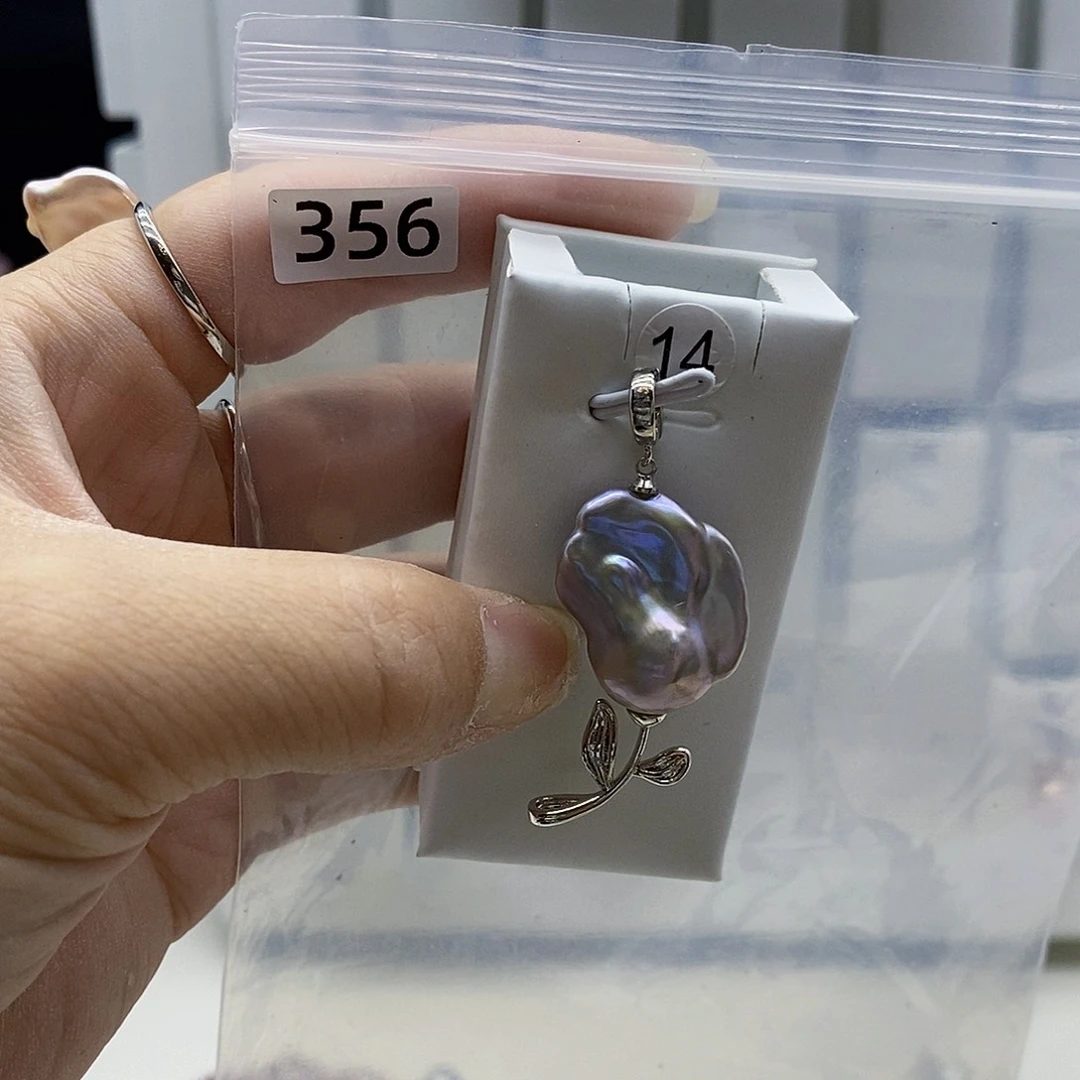 颈饰合金淡水珍珠