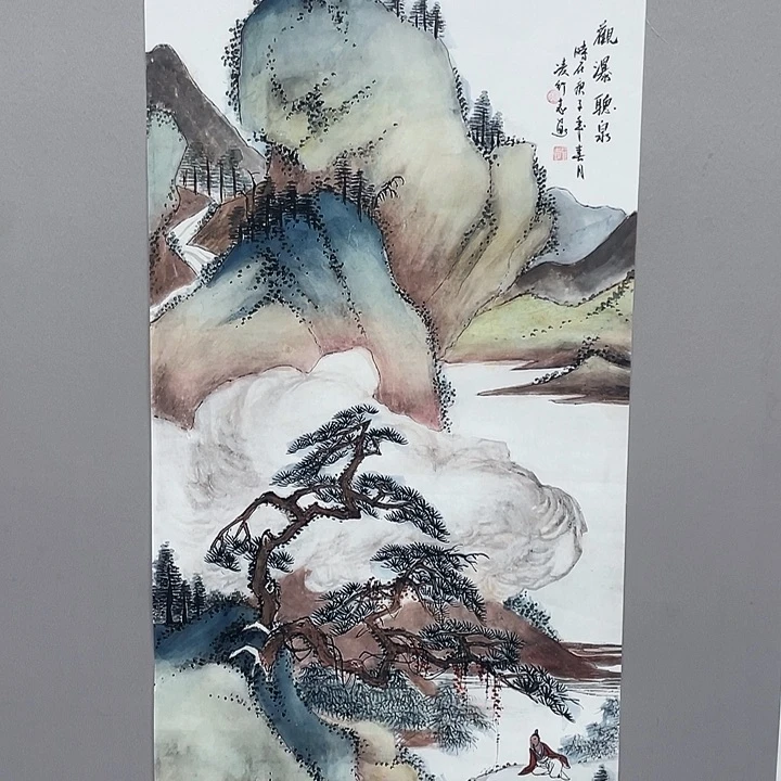 国画纯手绘国画山水画闪购链接
