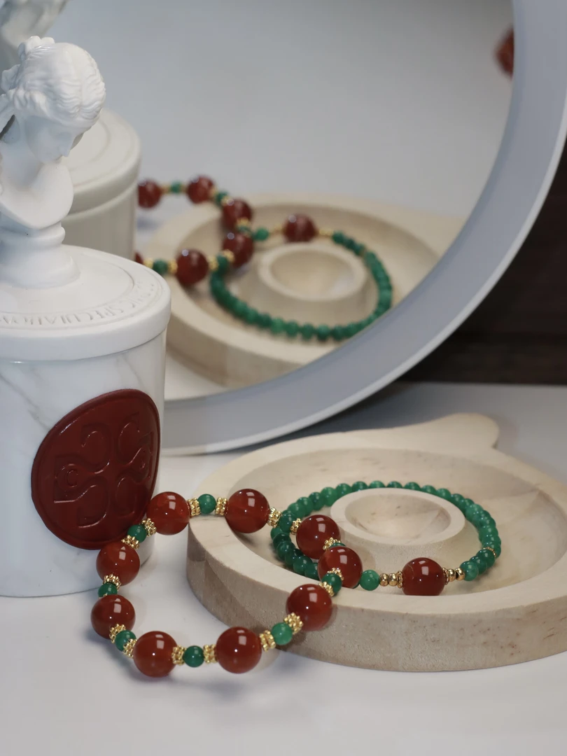 任选一条 水晶玛瑙手串多样性发货