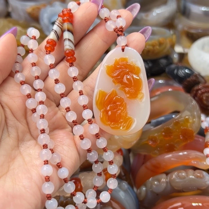 玛瑙/玉髓未镶嵌手镯