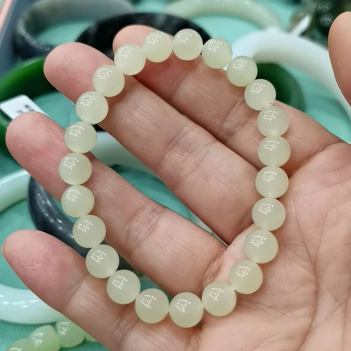 未镶嵌手链和田玉（糖玉）
