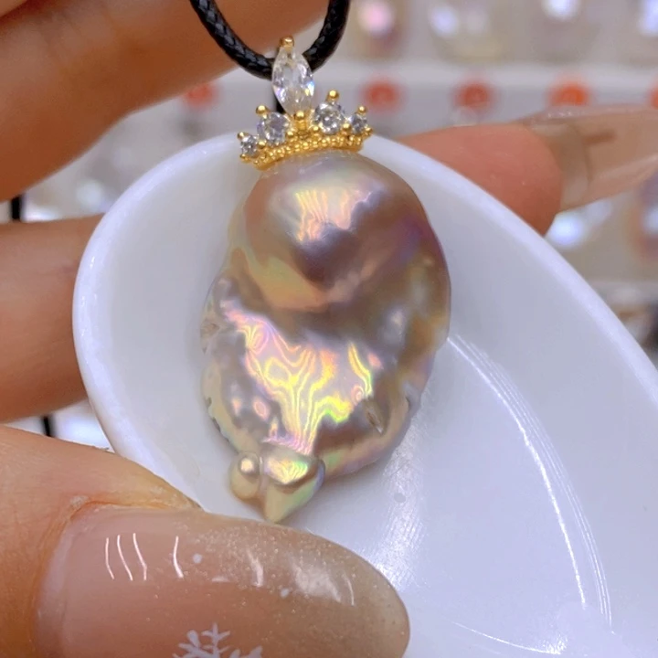 吊坠(赠链)未镶嵌淡水珍珠