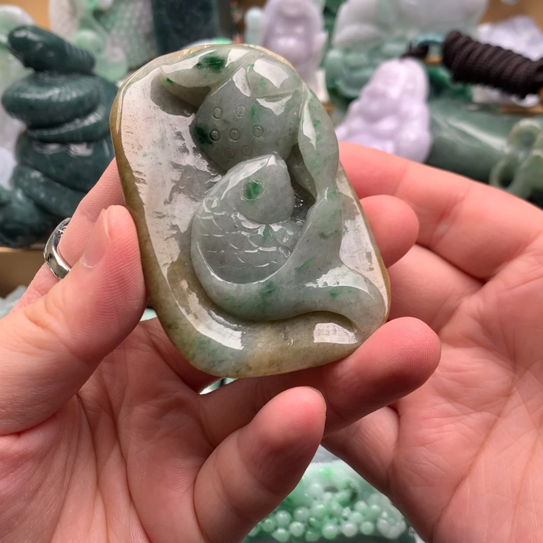吊坠(不含链)未镶嵌翡翠