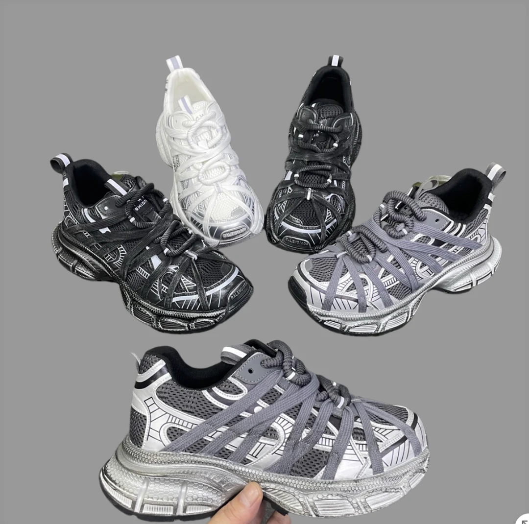 时尚休闲厚底老爹鞋百搭增高休闲运动跑步百搭潮流时尚男鞋皮鞋码