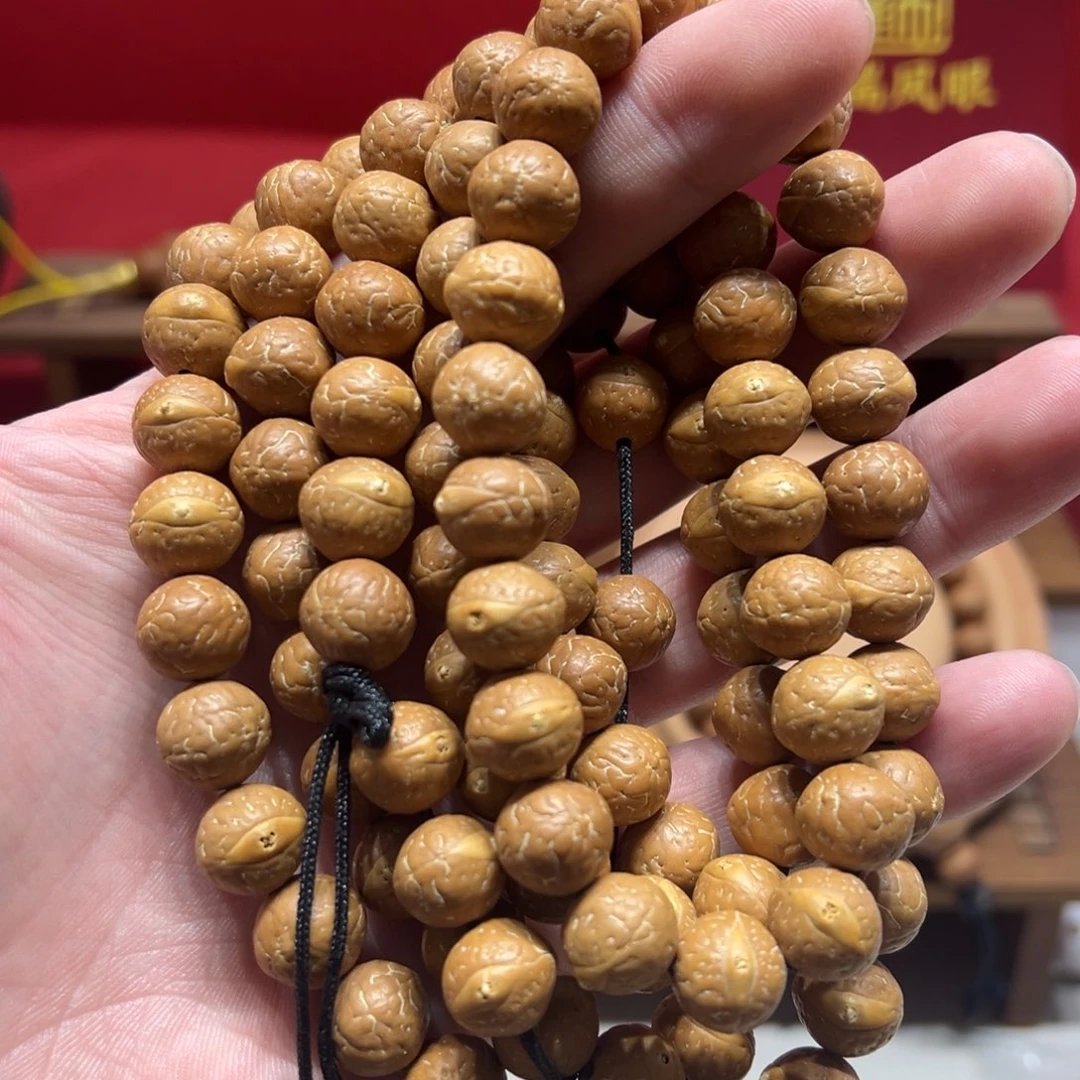 手串凤眼菩提12mm尼泊尔凤眼菩提108
