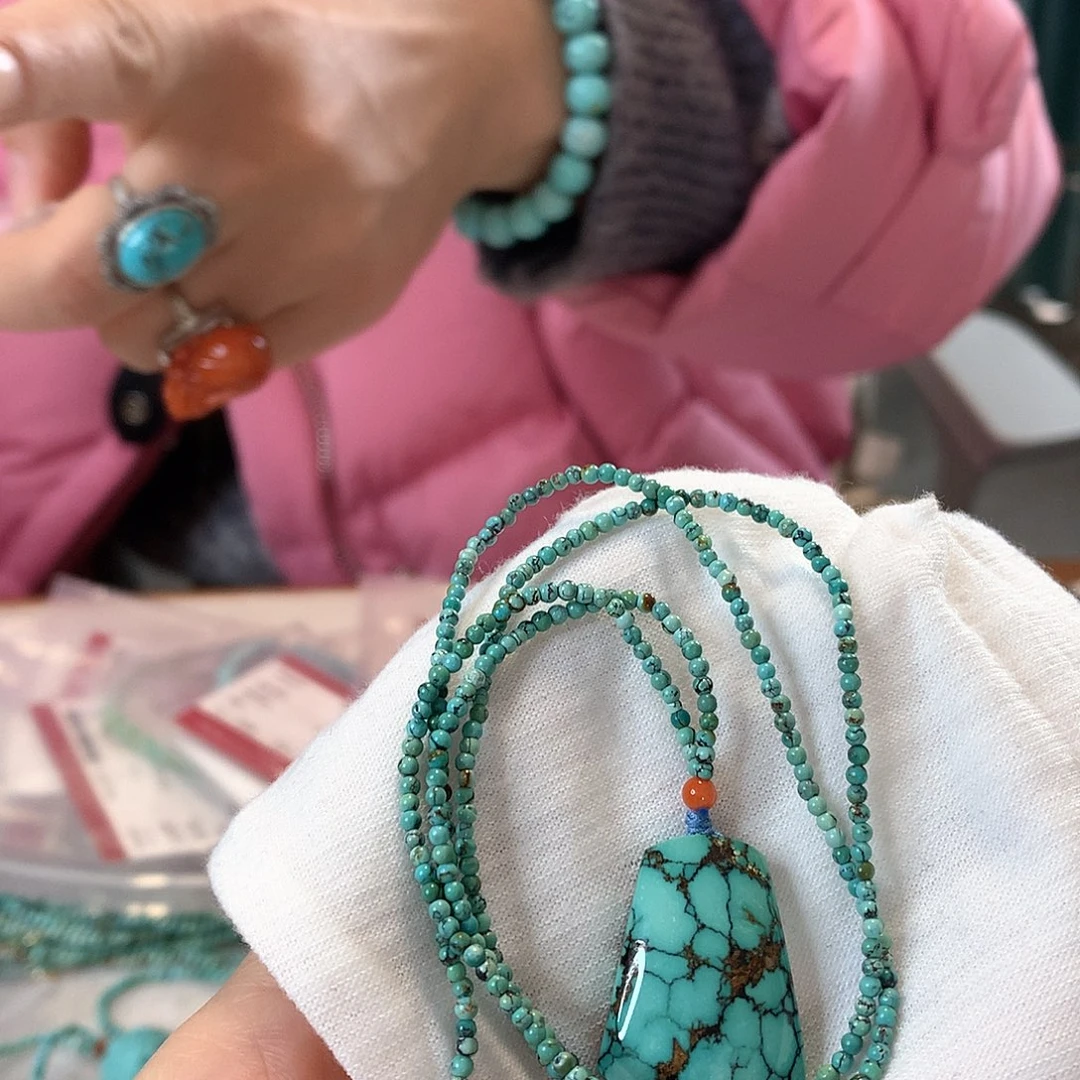 绿松石珠宝奇石未镶嵌