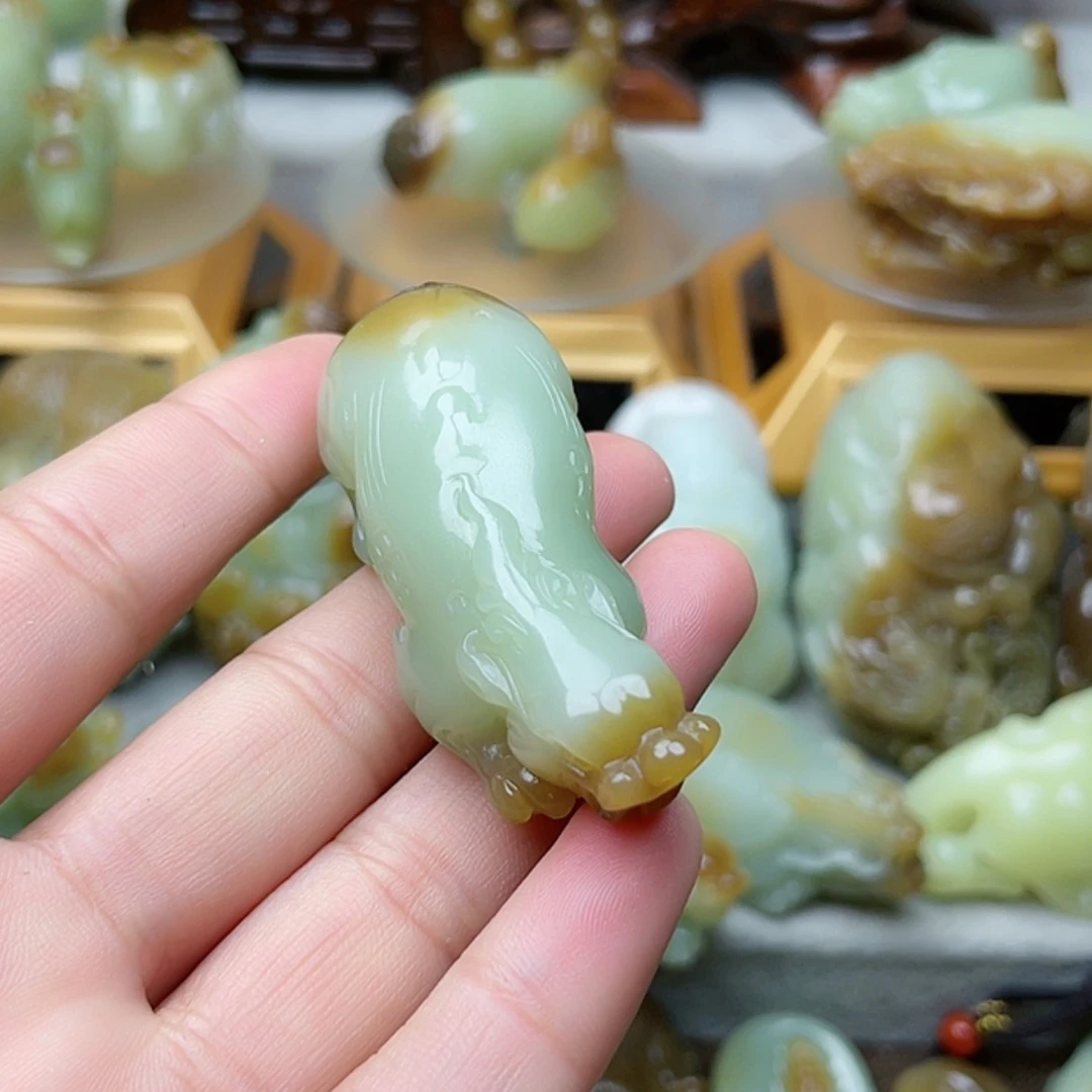 【闪购商品】未镶嵌和田玉挂件木*晗