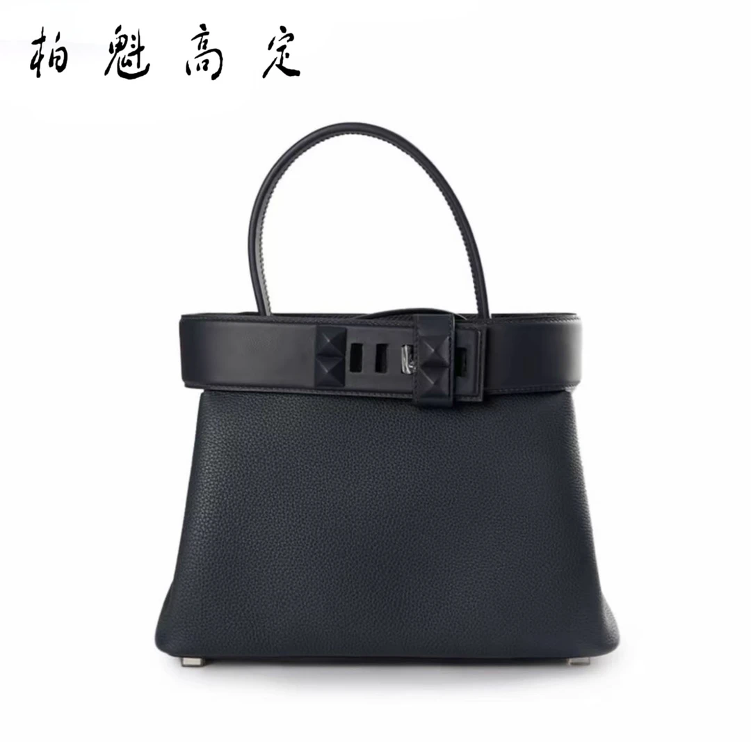 【柏魁高定】MEDOR牛皮百搭时髦手提包 27cm