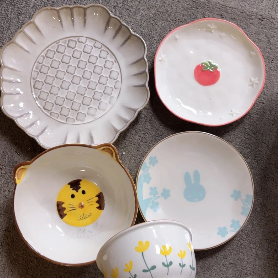 陶瓷捡漏福利款五件套不退换介意勿拍