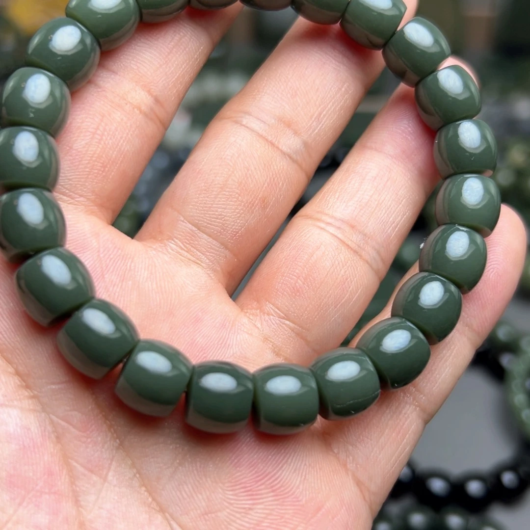 手链未镶嵌和田玉磊*蓝调卡10