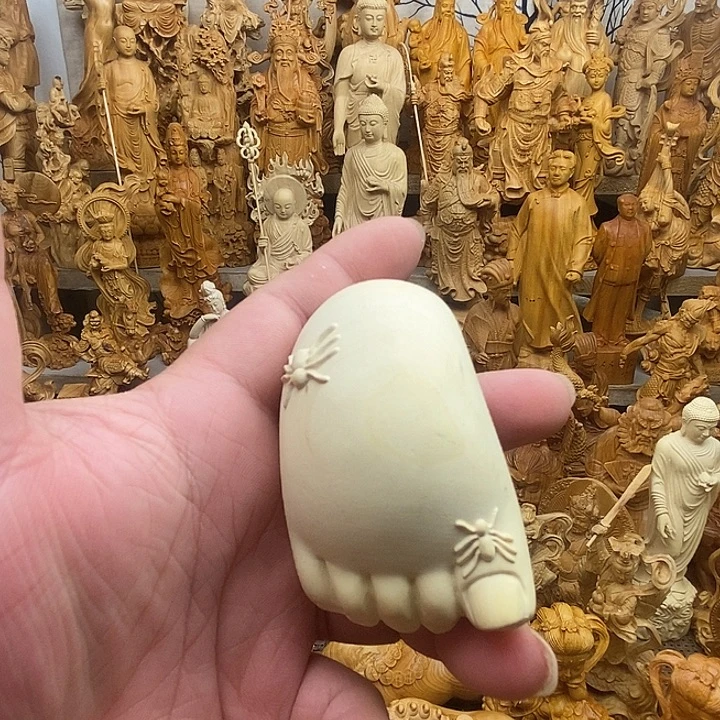 柏木（崖柏）手把件