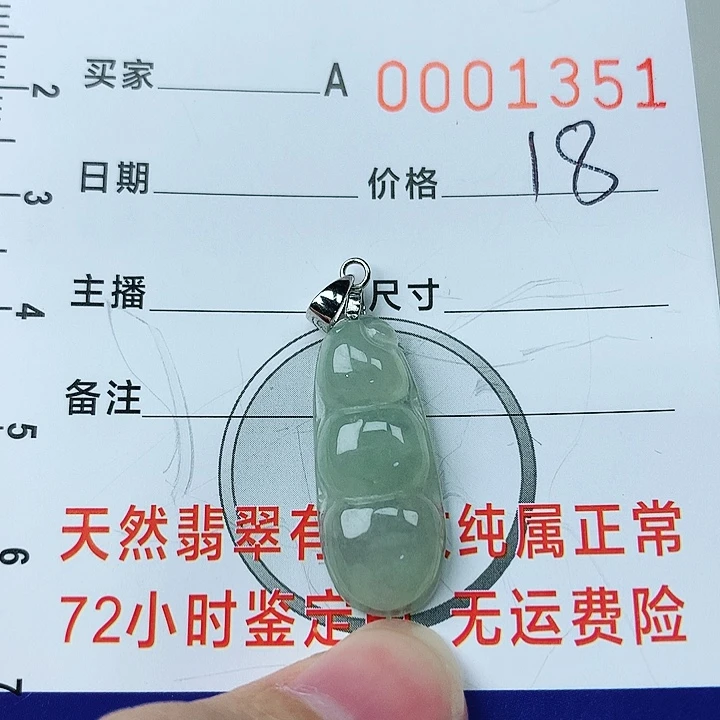 翡翠颈饰银S925镶嵌翡翠