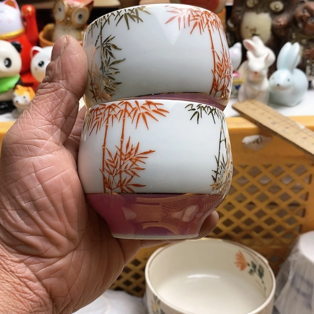 瓷片红*窑日本精品回流瓷器
