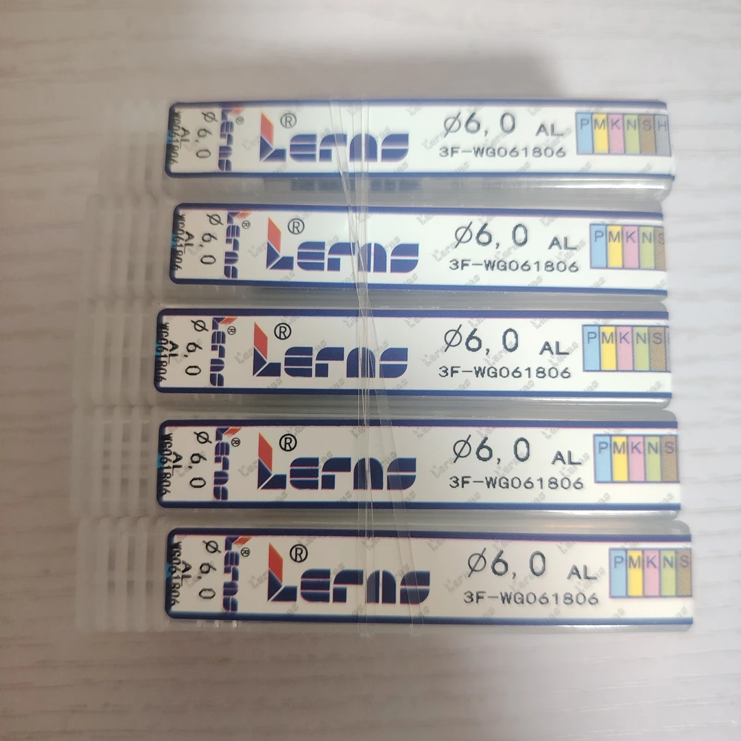 (华建刀具5-10支)全新以色列进口高光镜面无阴阳面铝用三刃铣刀