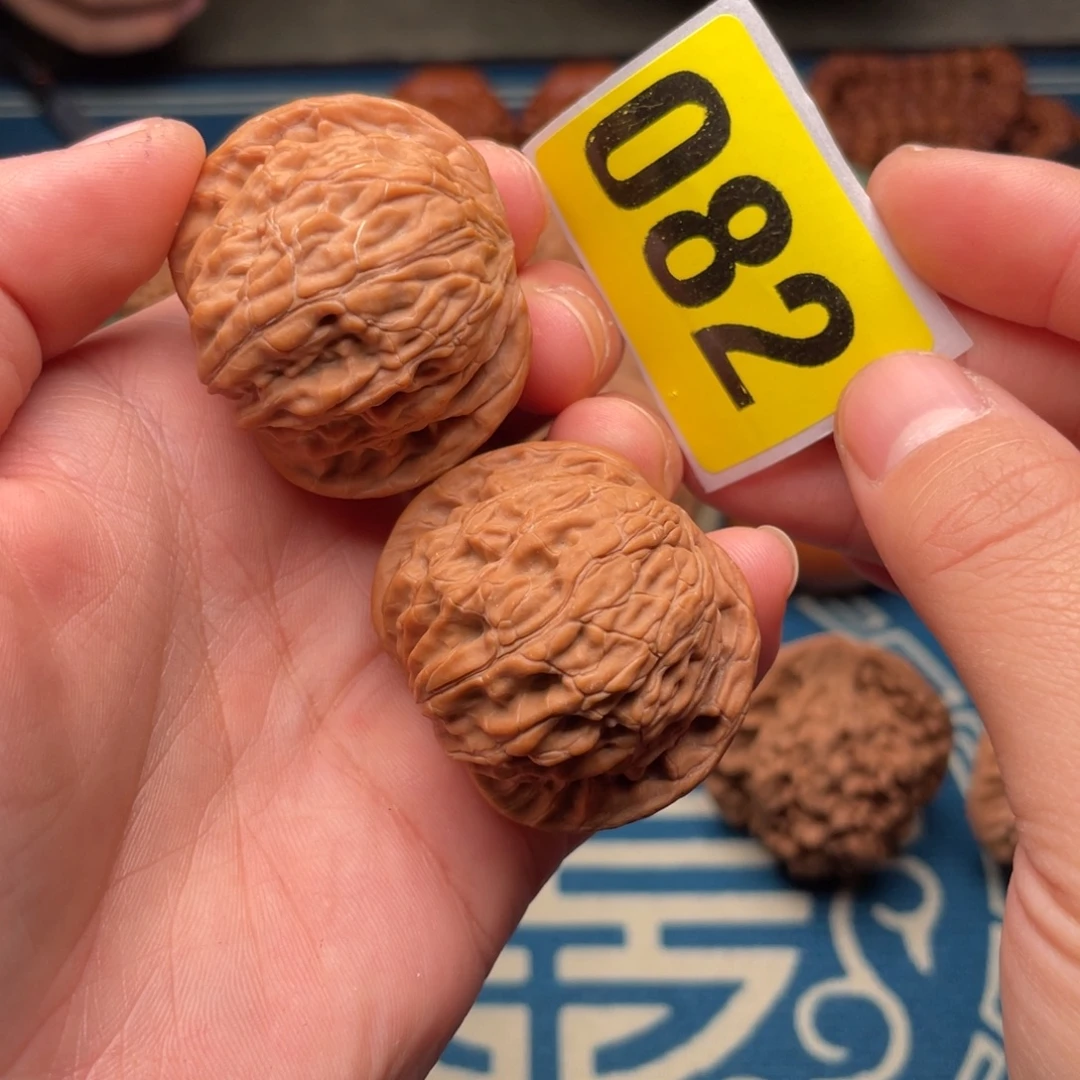 文玩核桃吊坠39全品对歪磨盘082号