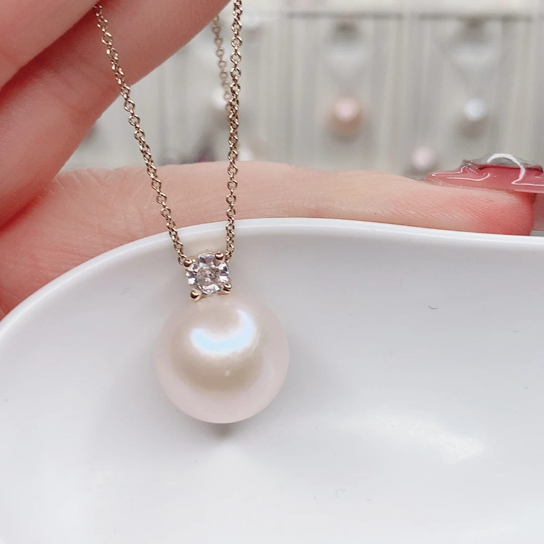 吊坠(赠链)淡水珍珠合金