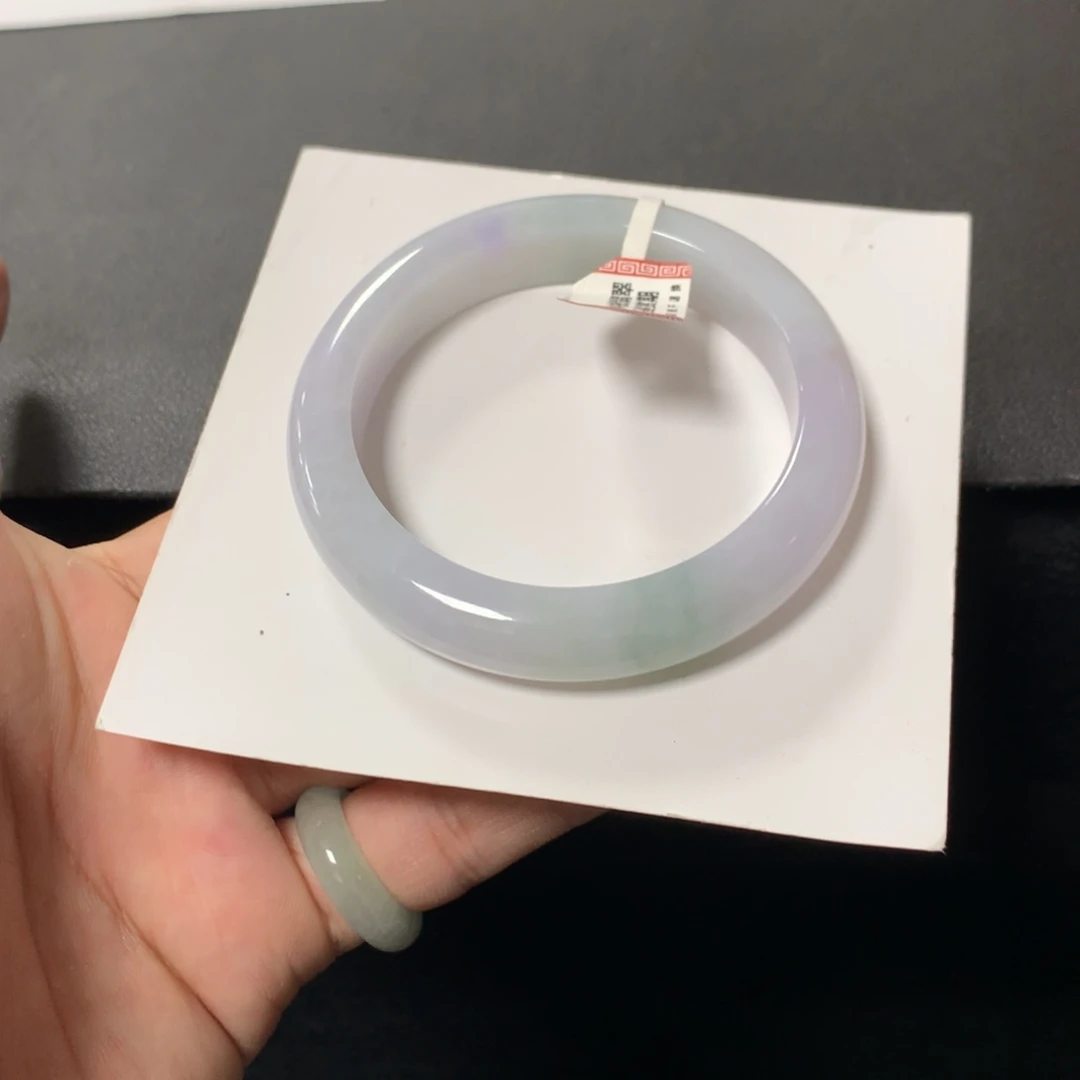 翡翠未镶嵌手镯35号54.4