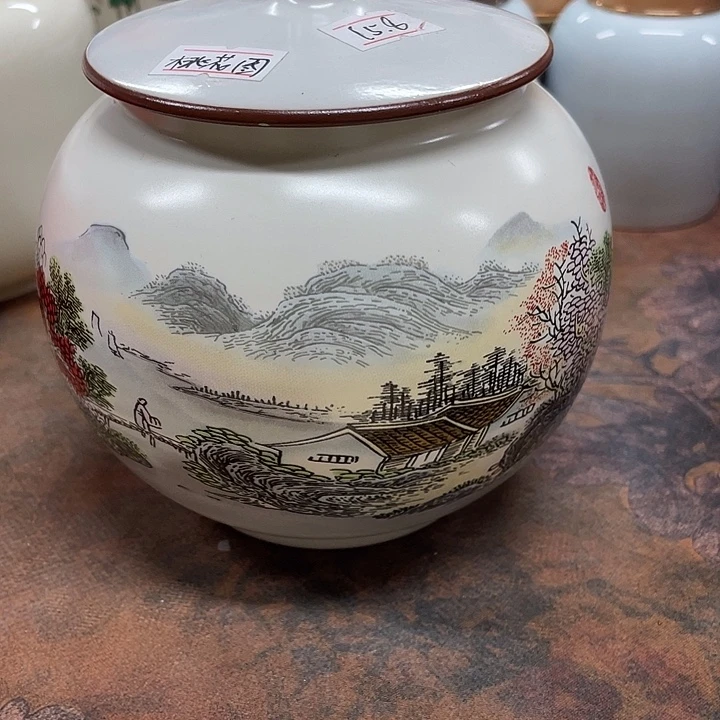陶瓷罐茶叶罐密封罐储物罐