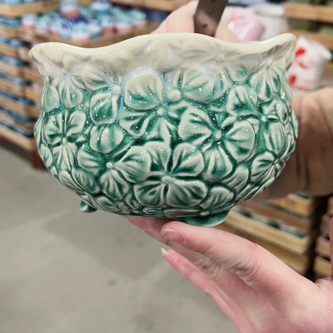 【闪购商品】陶瓷陶瓷多肉植物花盆