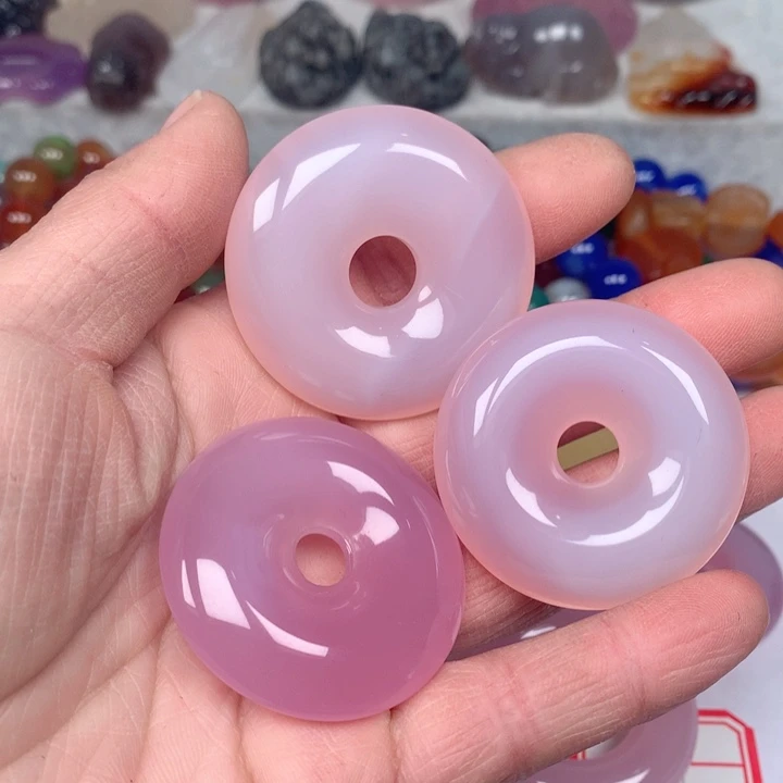 玛瑙/玉髓颈饰未镶嵌N****