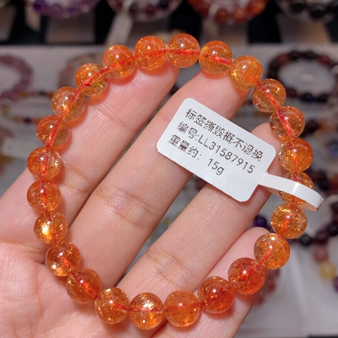 未镶嵌手链长石F金太阳7.8