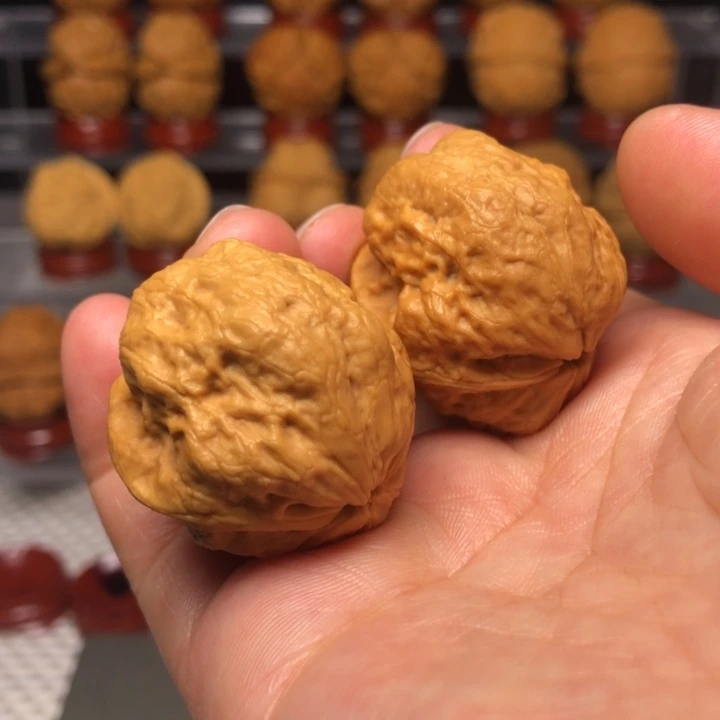 文玩核桃把件13玉龙小金蟾