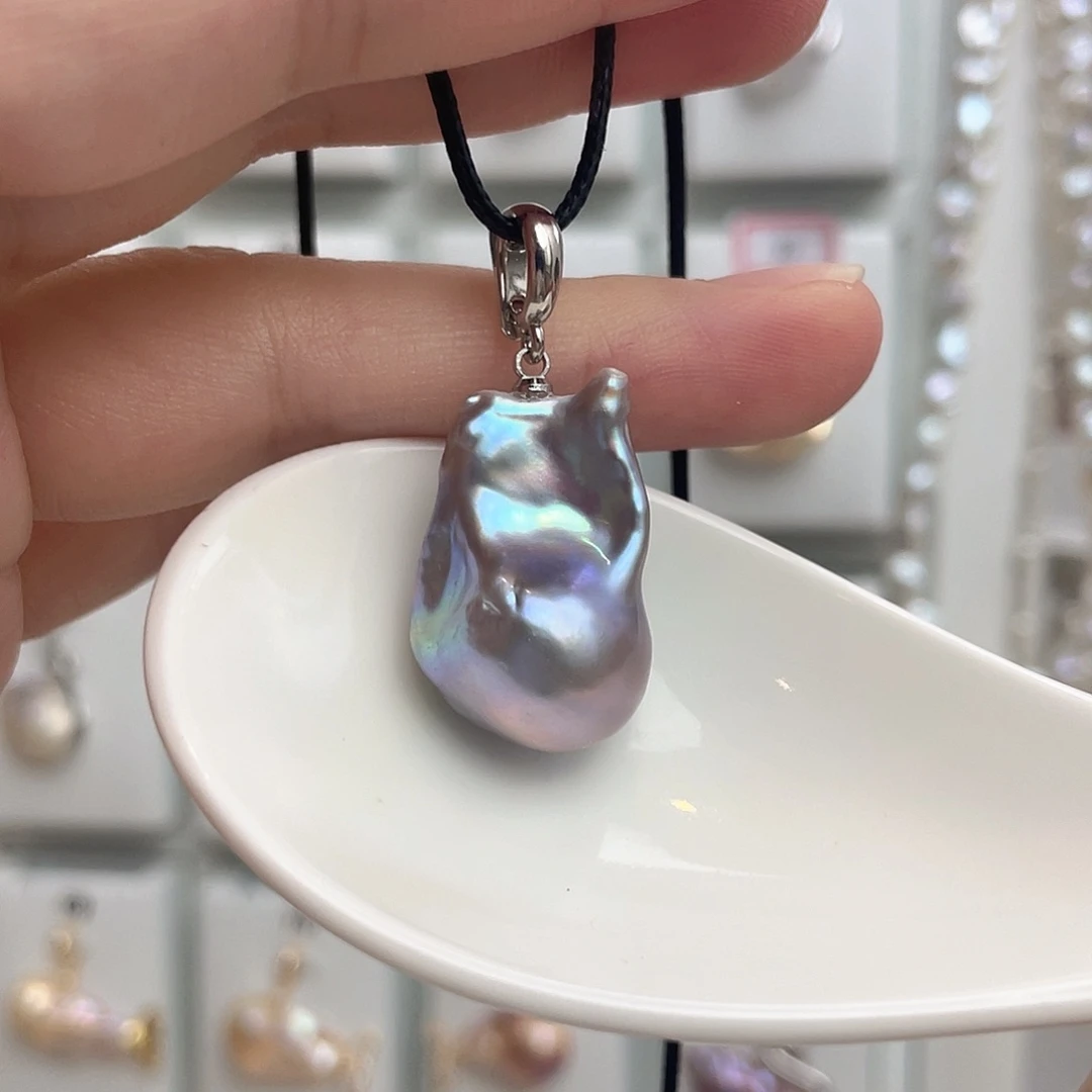 宁***柠未镶嵌淡水珍珠天然淡水珍珠巴洛克