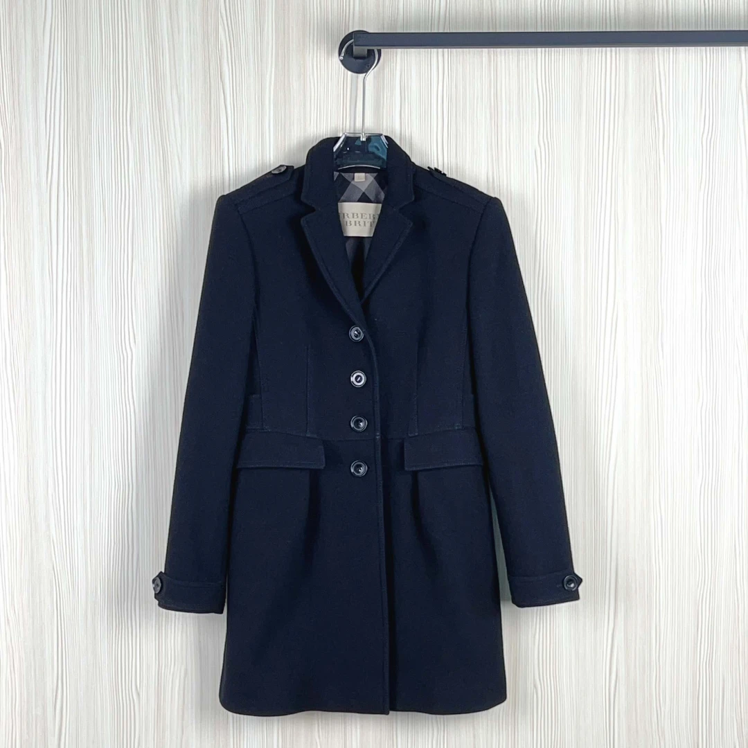 99新 BURBERRY/博柏利 大衣 尺码uk8成色看直播GSS20359
