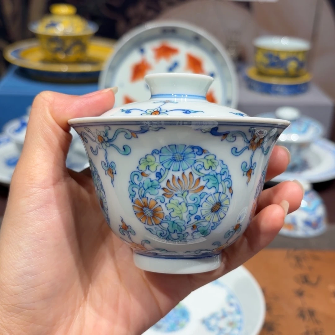 手工手绘陶瓷茶具