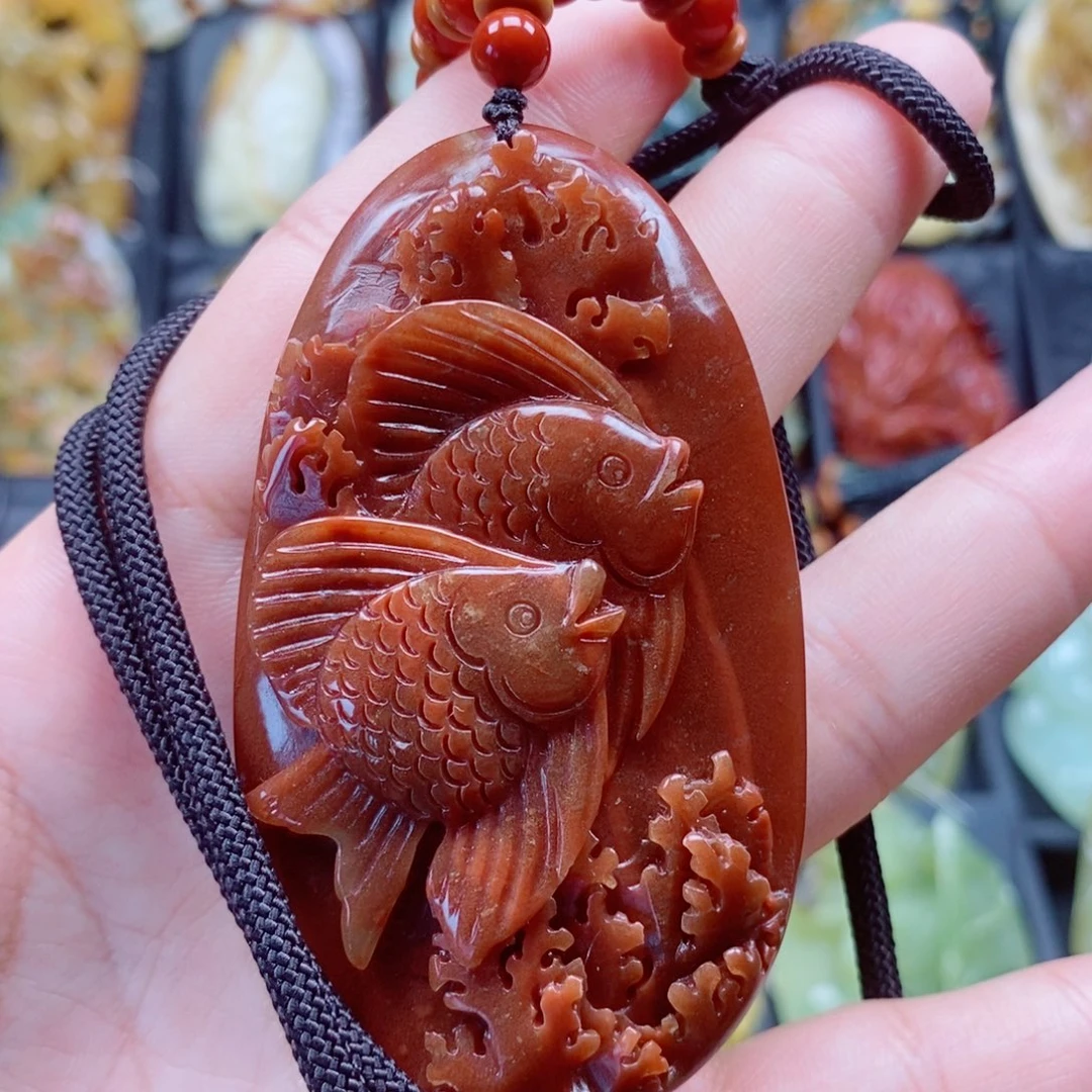 未镶嵌蛇纹石玉颈饰